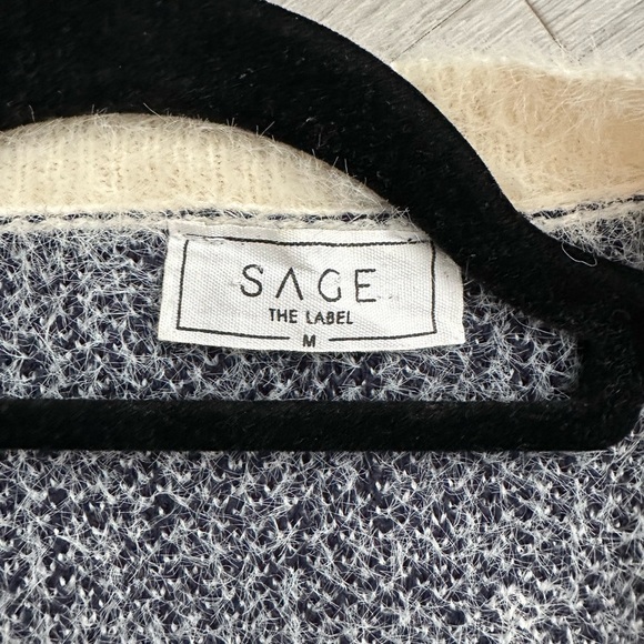 SAGE The Label Monochrome Women's Cardigan Size M - Picture 7 of 16